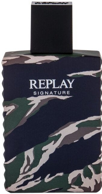 Replay Signature Man EDT 50 ml - Pánský parfém, aromatická dřevitá vůně