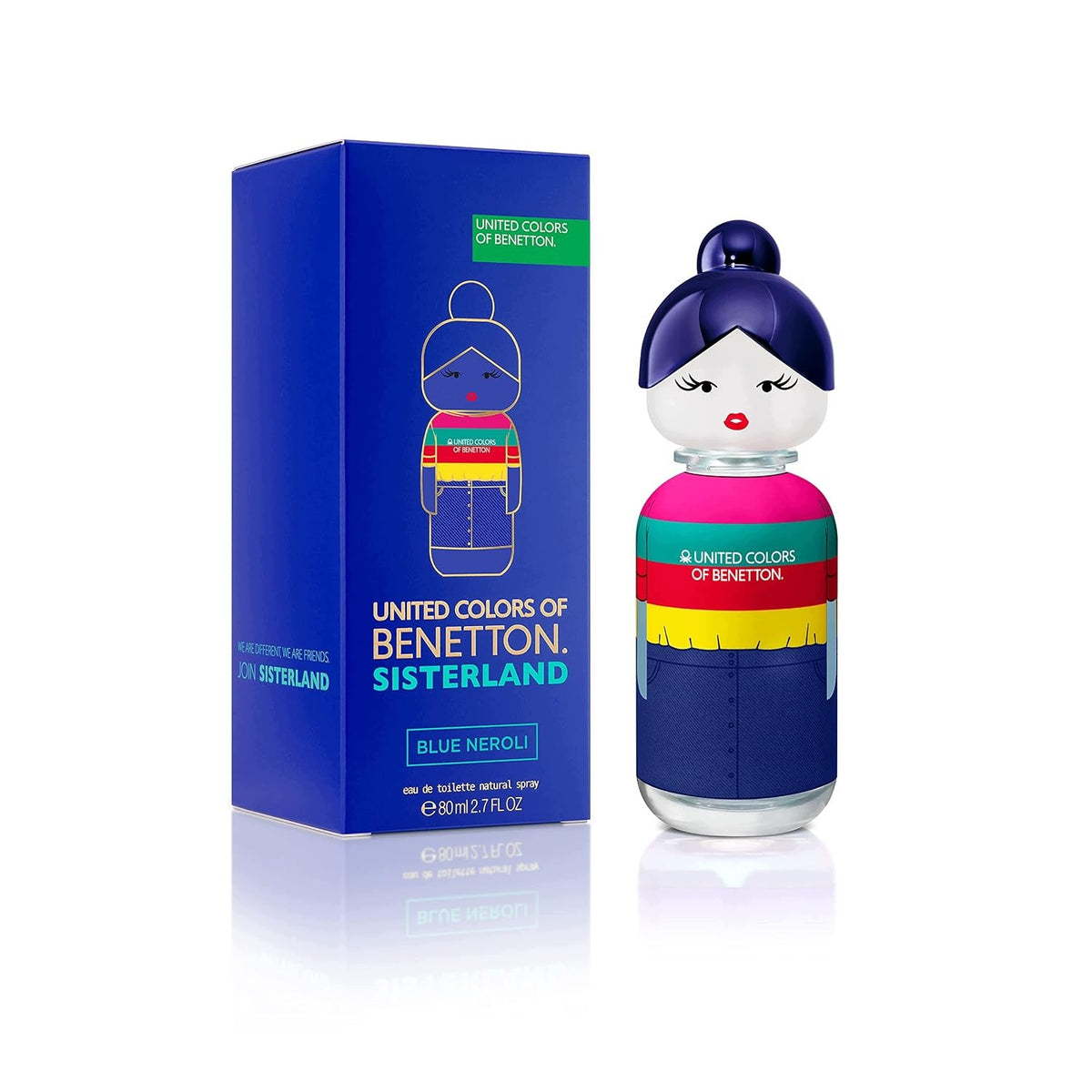 Benetton Sisterland Blue Neroli Edt 80 ml - květinově citrusová vůně