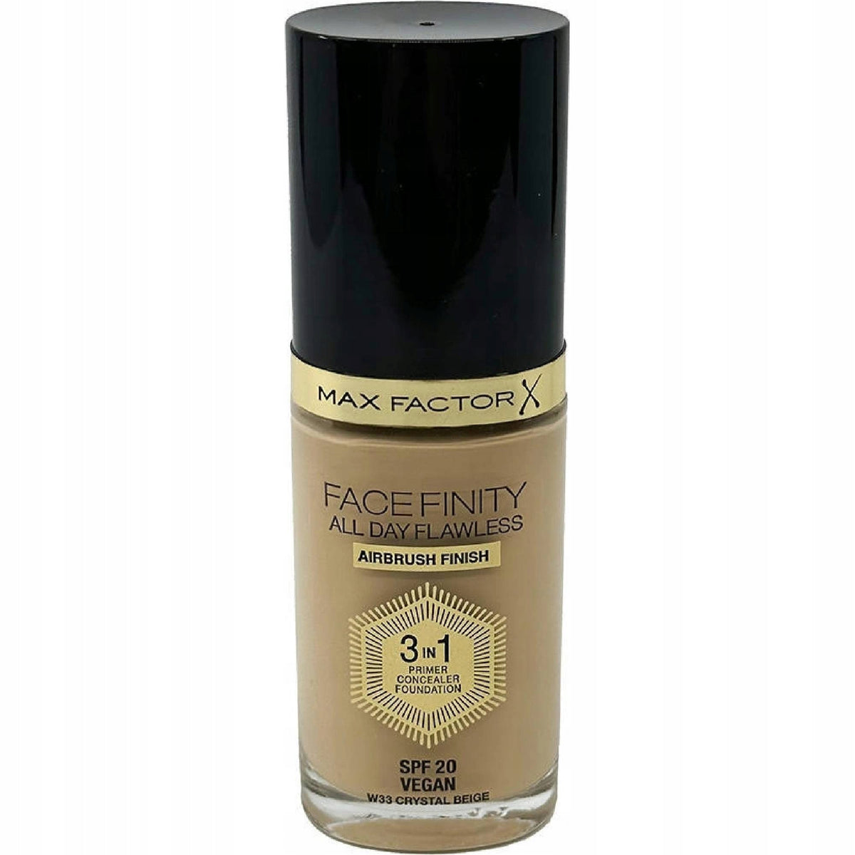 Max Factor Facefinity All Day Flawless Crystal Beige 30 ml SPF 20 Vegan
