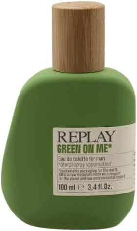 Replay Green On Me Toaletní voda pro muže 100 ml - svěží aromatická vůně