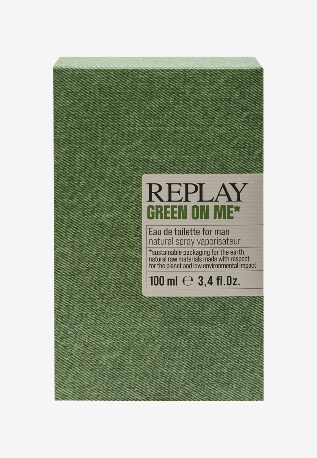 Replay Green On Me Toaletní voda pro muže 100 ml - svěží aromatická vůně