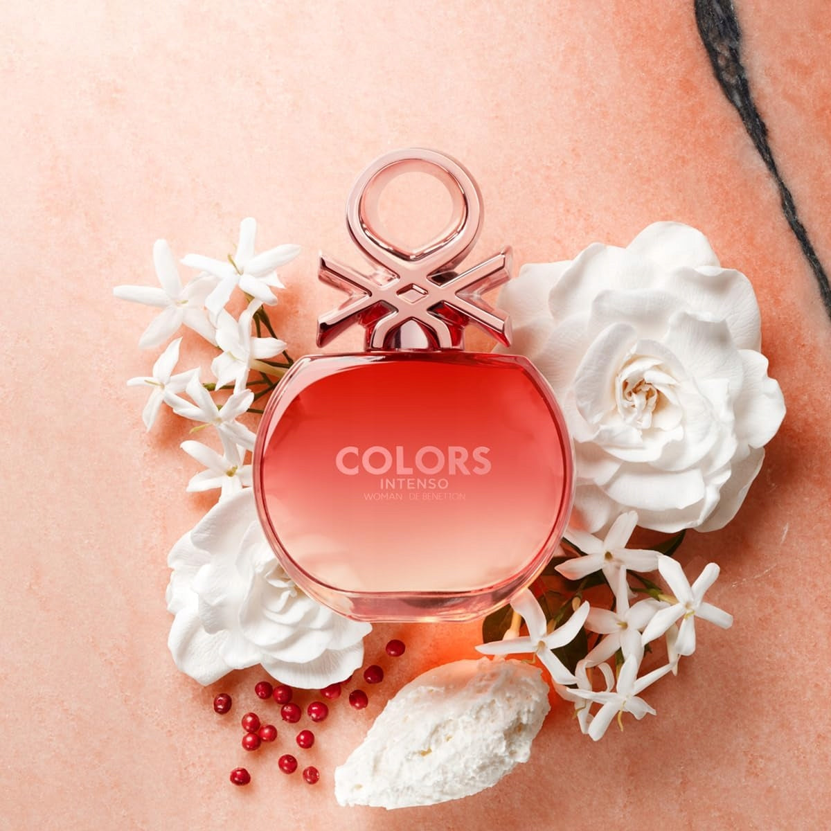 Benetton Colors Woman Rose Intenso EDP 50 ml - Dámský, intenzivní růžová