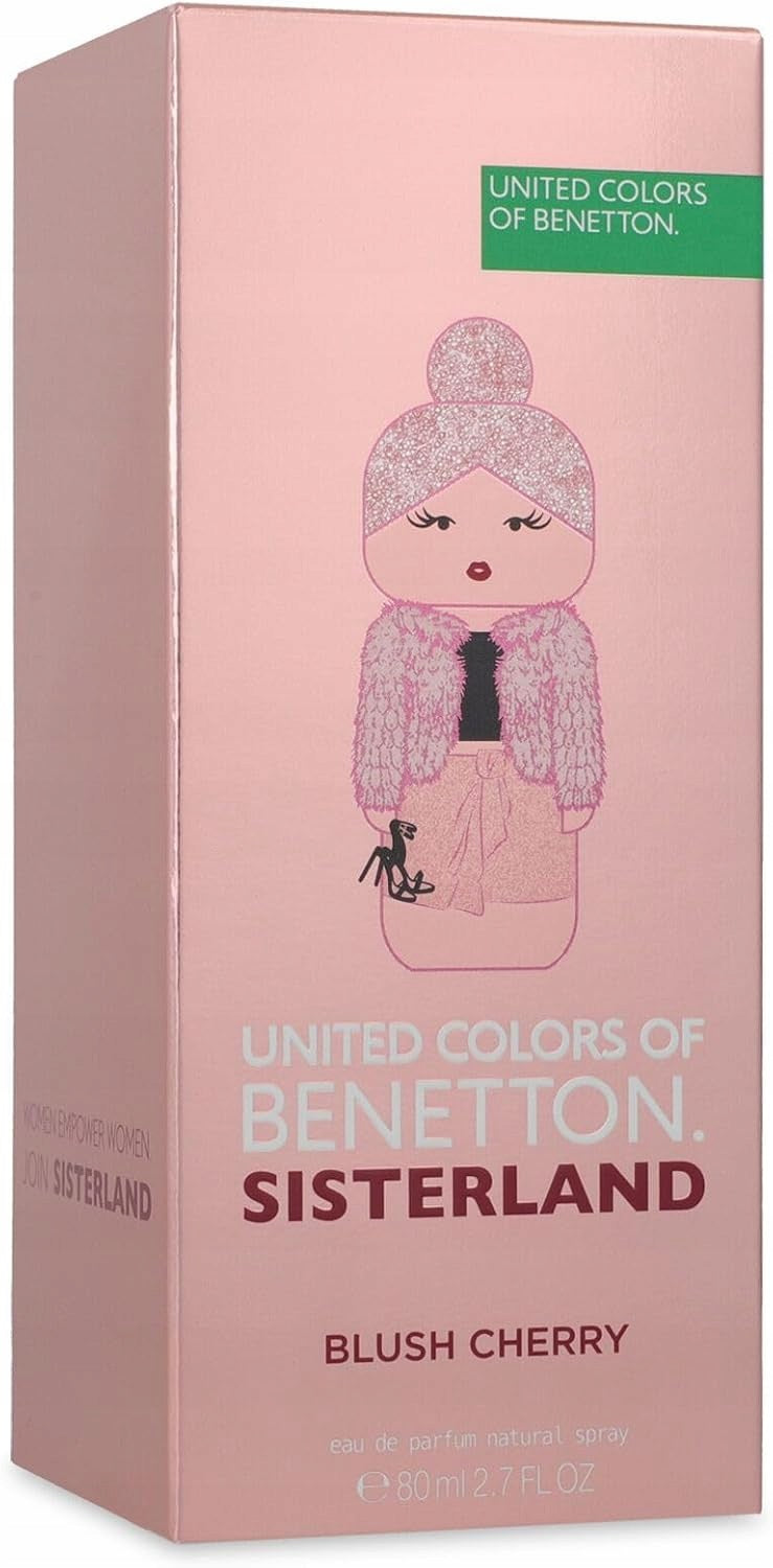 Benetton Sisterland Blush Cherry Parfémovaná voda pro ženy 80 ml