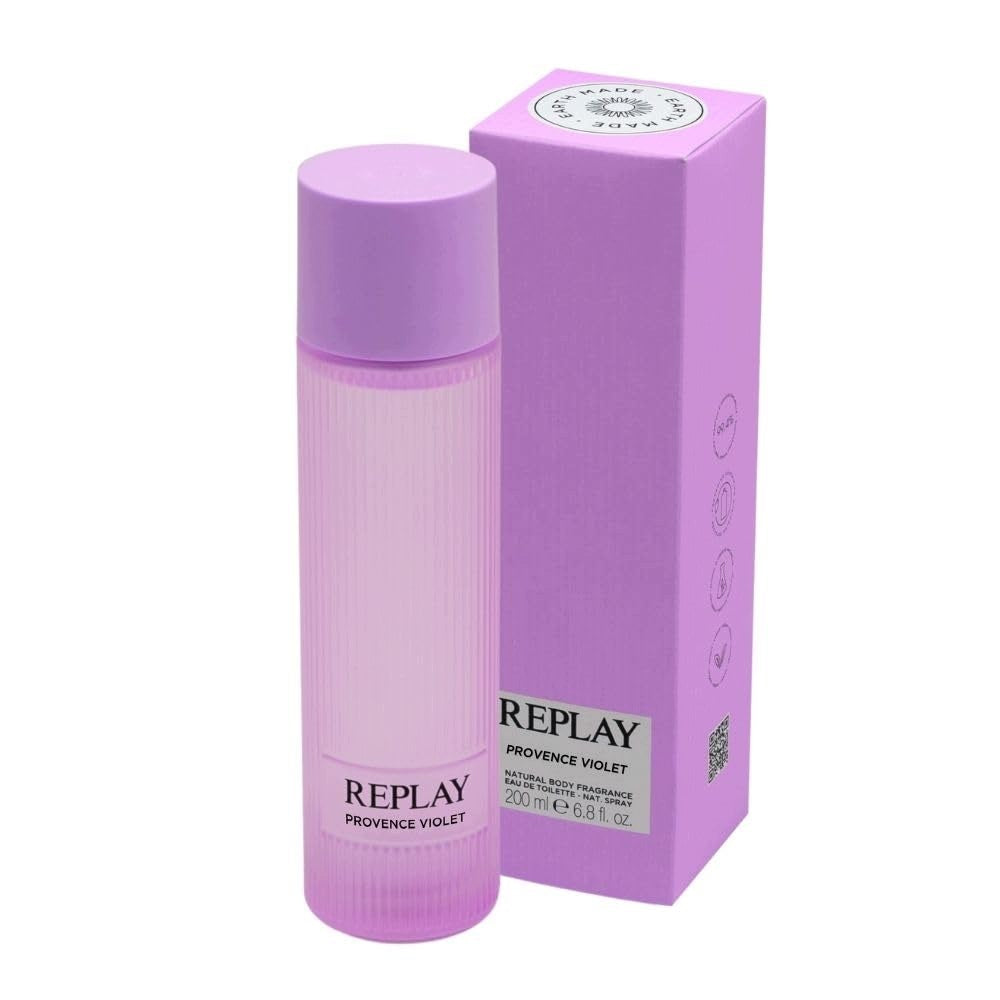 Replay Rep Earth Made Provence Violet Toaletní voda 200 ml