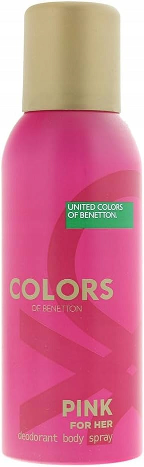 Benetton Colors Pink Deodorant Spray pro ženy 150 ml