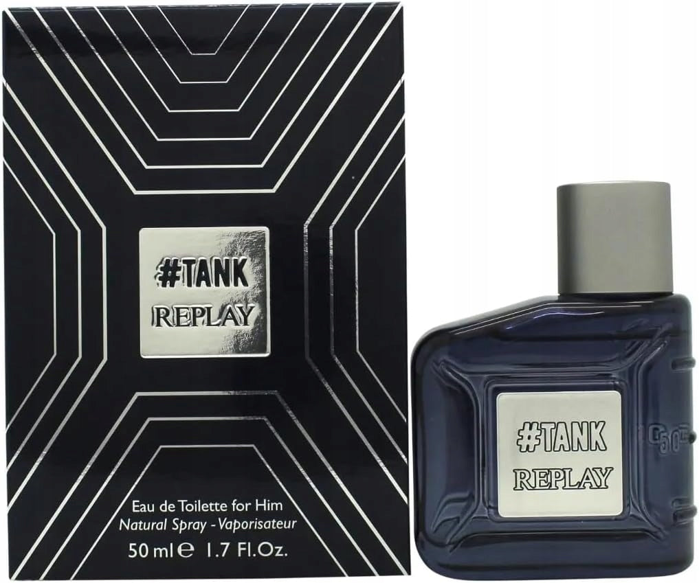 Replay Tank For Him EDT 50 ml - Pánský parfém, aromatická dřevitá vůně
